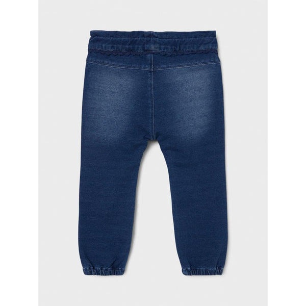 Name it sweat bukser - Dark Blue Denim-Bukser-Name it-Ollifant.dk