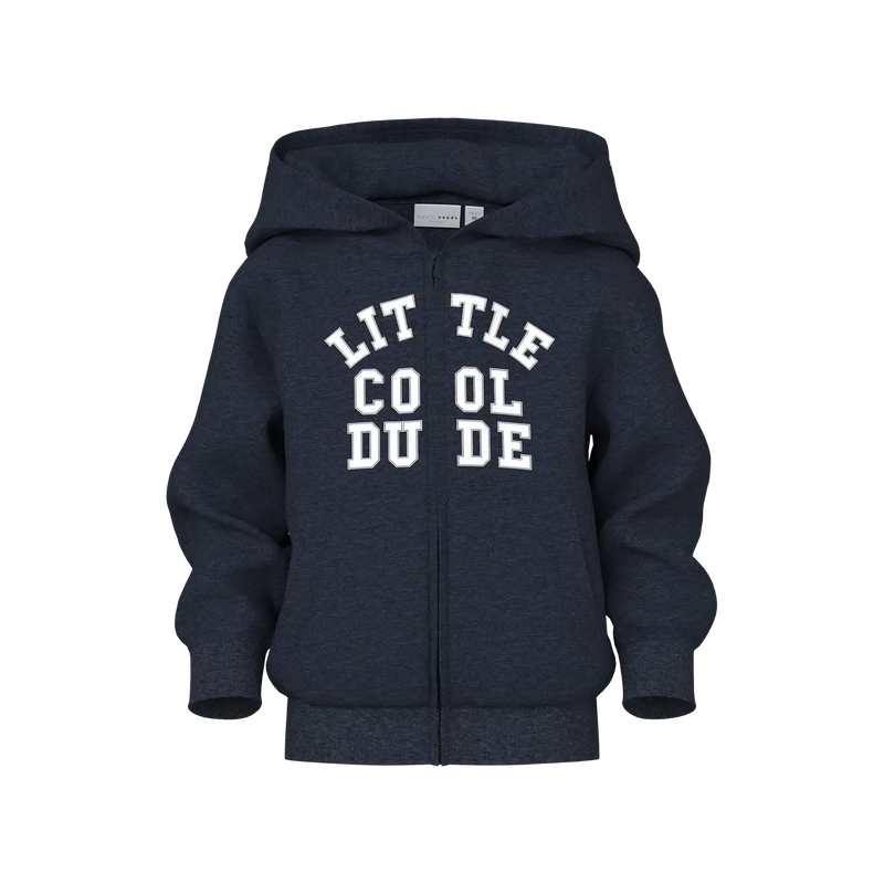 Name it Sweat cardigan VIDAR - Dark Sapphire-Sweatshirt-Name it-Ollifant.dk