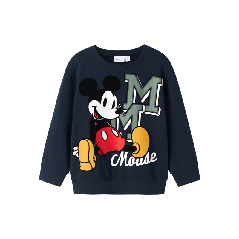 Name it Sweater NAYEL MICKEY - Dark Sapphire-Sweater-Name it-Ollifant.dk