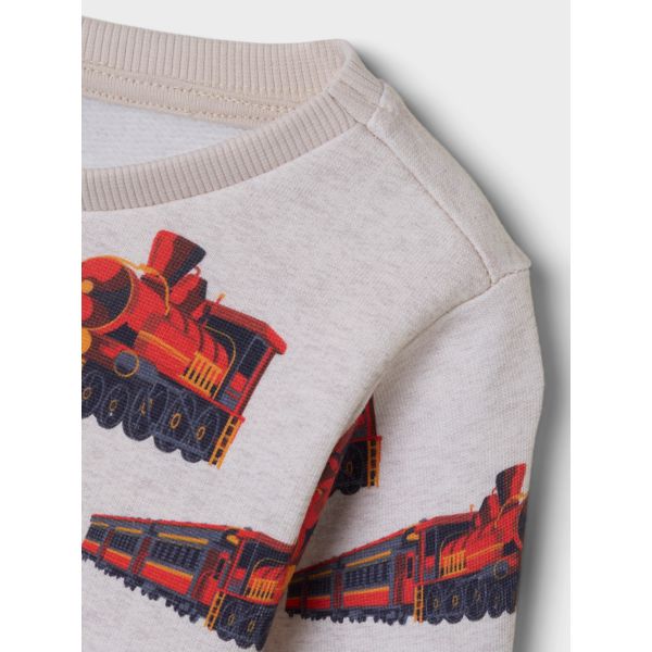 Name it Sweater ORMAN - Peyote Melange-Sweater-Name it-Ollifant.dk