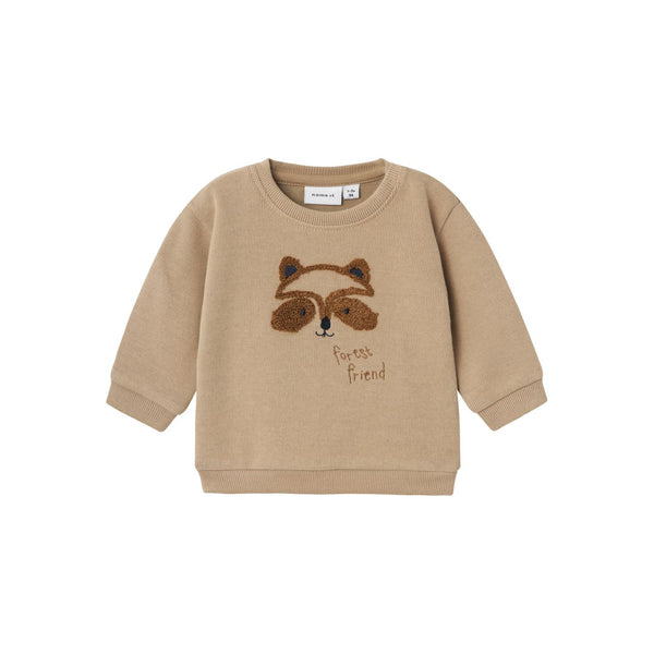 Name it sweater SALT - Weathered Teak-Sweater-Name it-Ollifant.dk