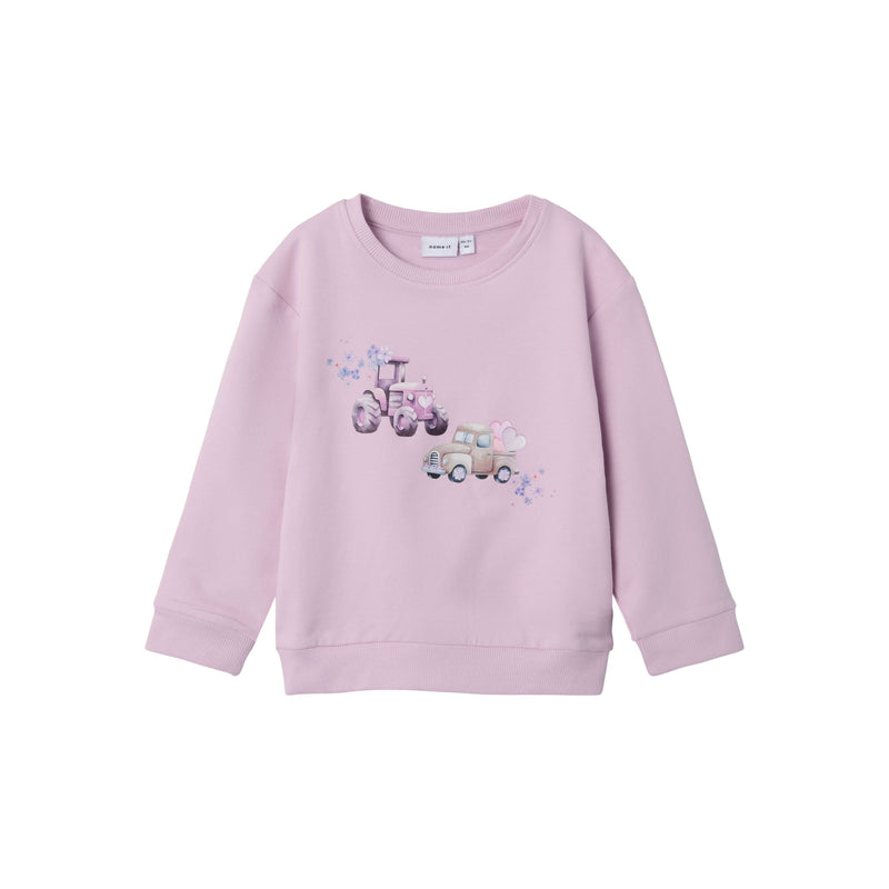 Name it Sweater SILVINE - Winsome Orchid-Sweater-Name it-Ollifant.dk