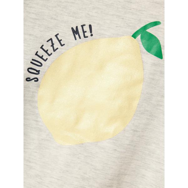 Name it T-shirt FOLLYGLITTER - Peyote Melange-t-shirt-Name it-Ollifant.dk