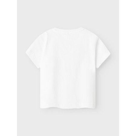 Name it t-shirt ZEKLA - Bright white-t-shirt-Name it-Ollifant.dk