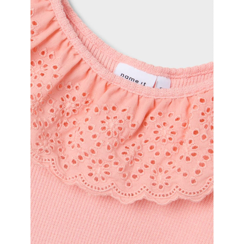 Name it Top HELIANAY - Apricot Blush-t-shirt-Name it-Ollifant.dk