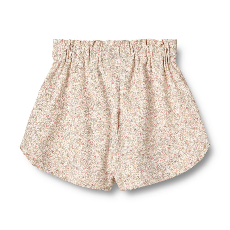 Wheat Cream Flower Meadow Jersey Shorts Karen-Shorts-Wheat-Ollifant.dk