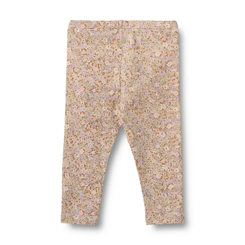 Wheat Leggings JULES - lilac flower meadow-Leggings-Wheat-Ollifant.dk