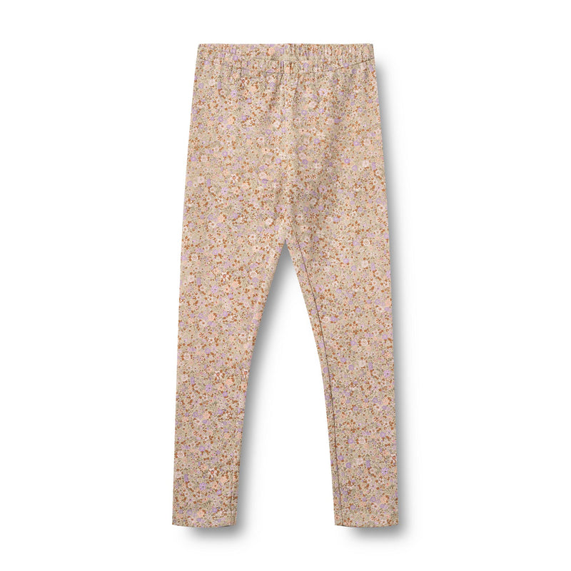 Wheat Leggings JULES - lilac flower meadow-Leggings-Wheat-Ollifant.dk