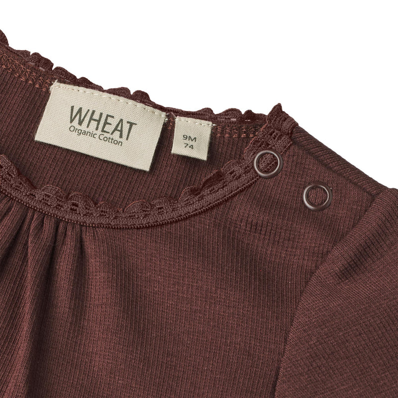 Wheat rib body LOTTA - aubergine-Body-Wheat-62-Ollifant.dk