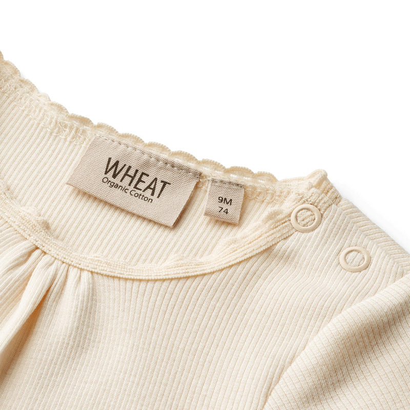 Wheat rib body S/S EDNA - cream-Body-Wheat-80-Ollifant.dk