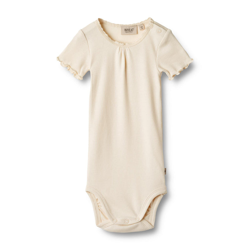 Wheat rib body S/S EDNA - cream-Body-Wheat-80-Ollifant.dk