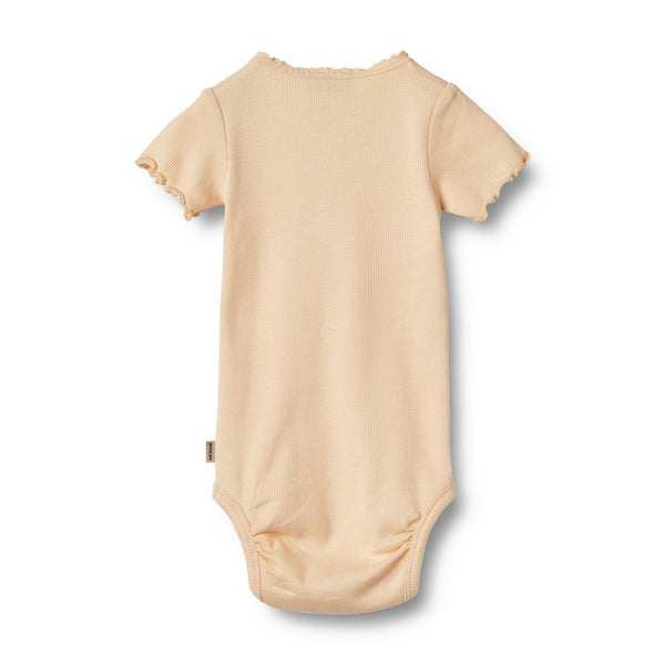 Wheat rib body S/S EDNA - pale peach-Body-Wheat-62-Ollifant.dk