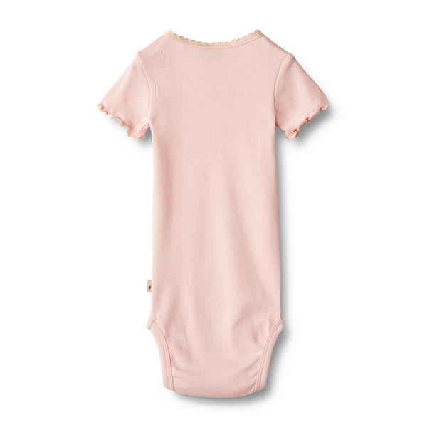 Wheat rib body S/S EDNA - rose ballet-Body-Wheat-Ollifant.dk