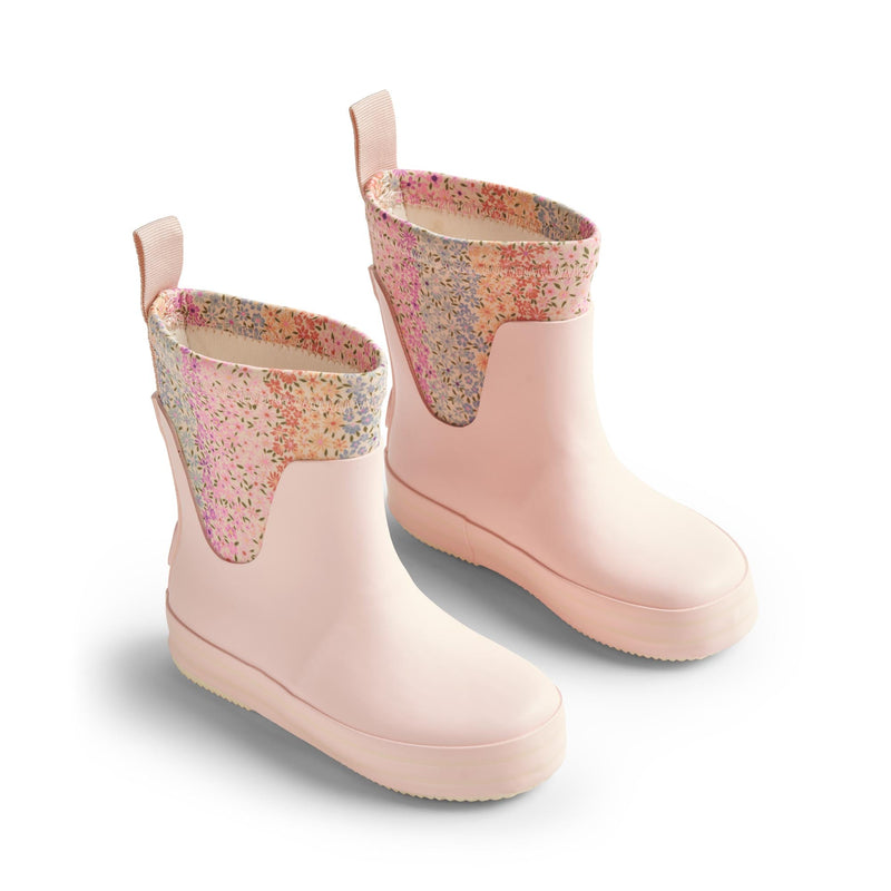 wheat - Rubber Boot Print Mist - rainbow flowers-Gummistøvler-Wheat-Ollifant.dk